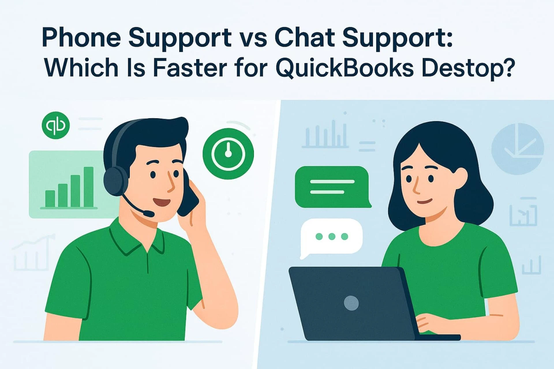 Phone Support vs Chat Support: Which Is Faster for QuickBooks Desktop Users?