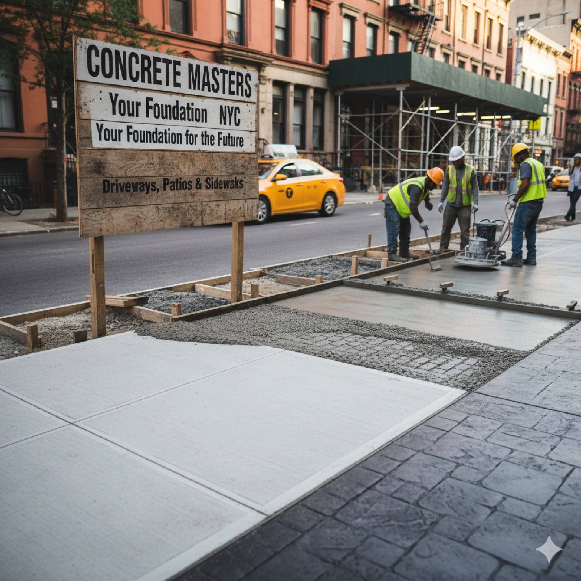 NYC Concrete Installation Experts | Strong Foundations, Lasting Results