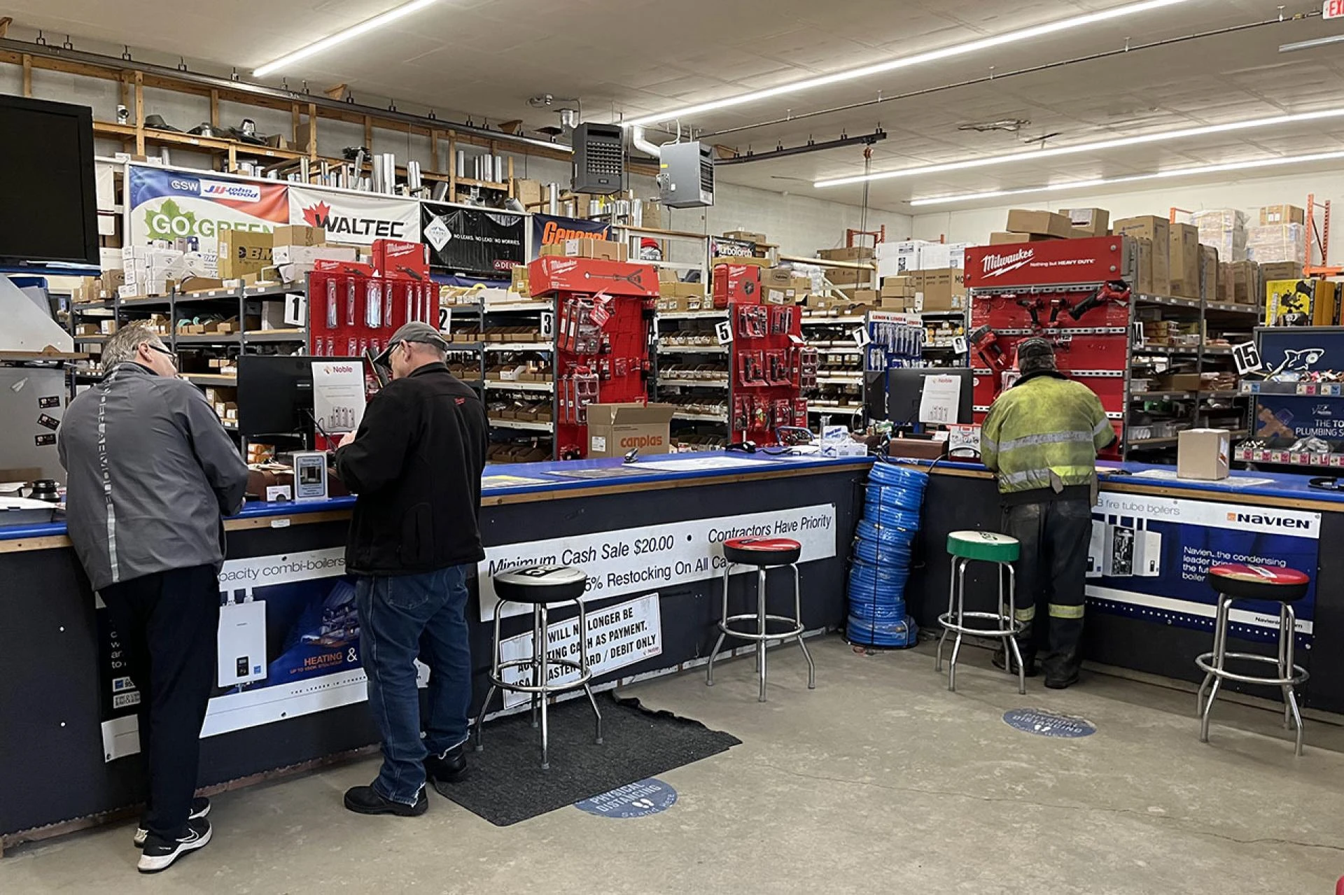 Your trusted source for plumbing supplies, Sechelt – Noble BC