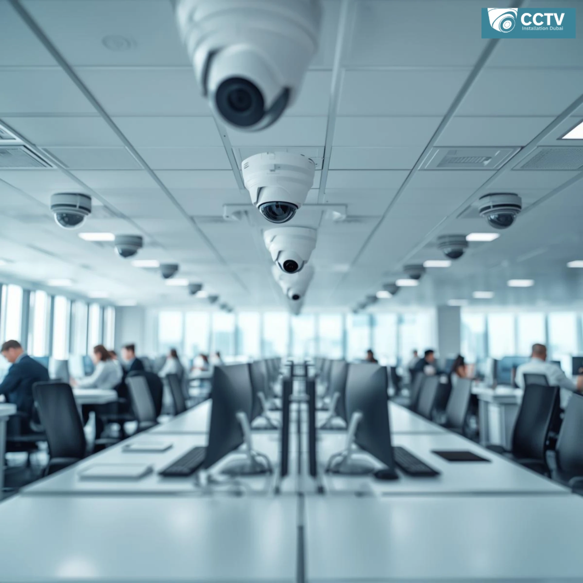 How CCTV Installation Dubai Improves Workplace Productivity & Safety