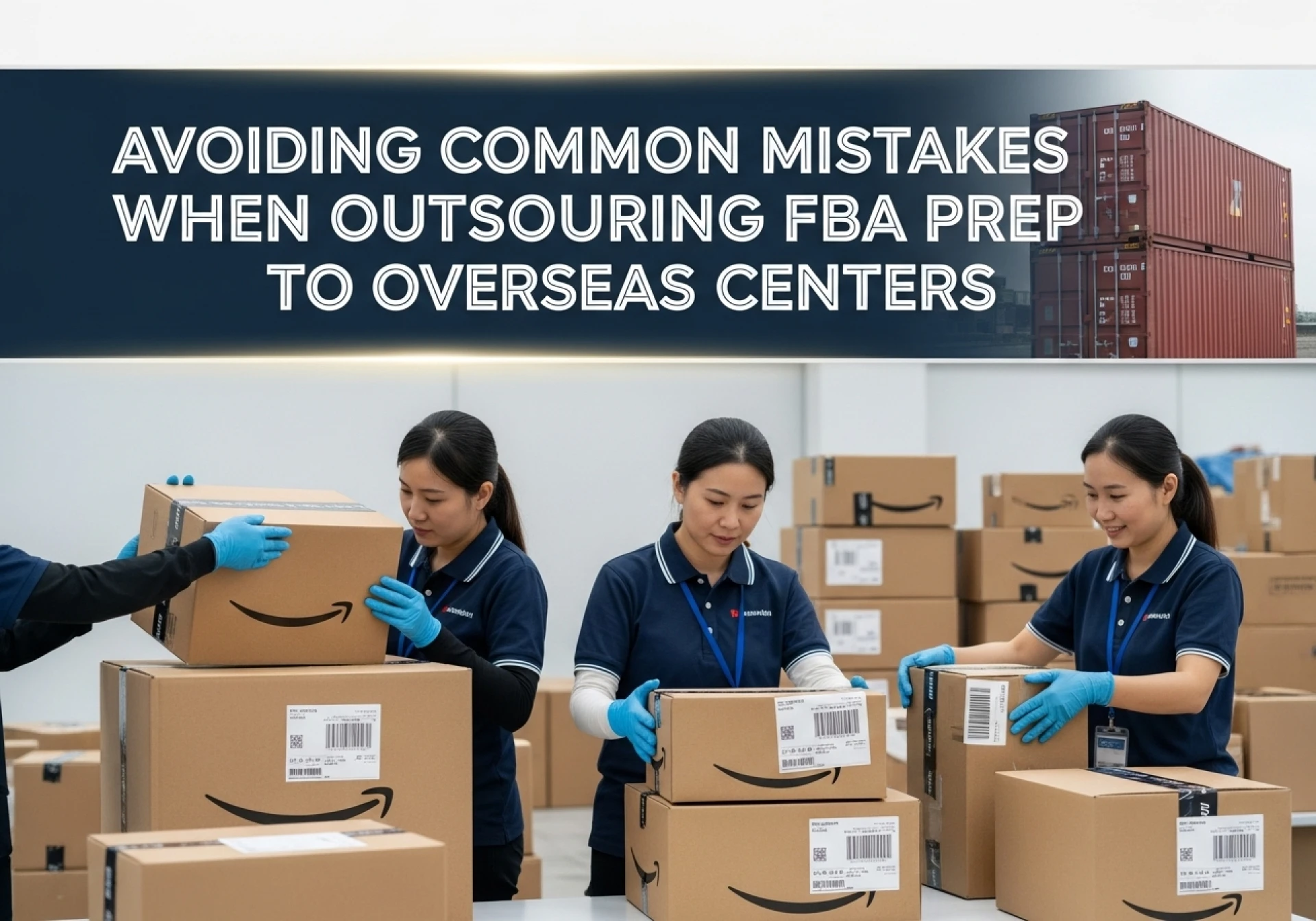Avoiding Common Mistakes When Outsourcing FBA Prep to Overseas Centers
