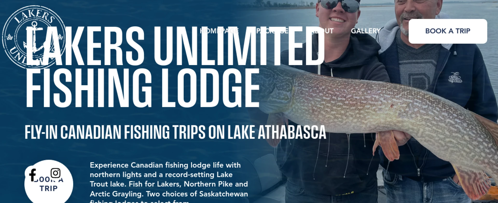 Discover the best fly in fishing camps in Saskatchewan Laker's Unlimited