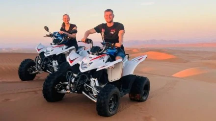 Quad Biking in Oman Desert