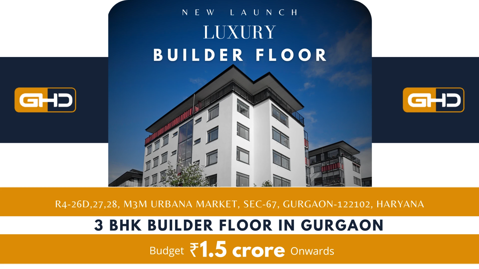 3 BHK Builder Floor in Gurgaon | Affordable & Spacious Homes by Green Haven Developers