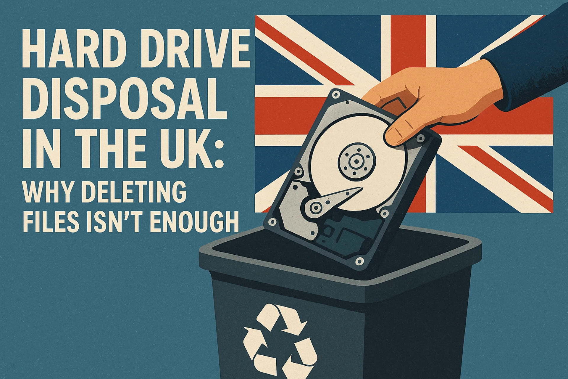 Hard Drive Disposal in the UK: Why Deleting Files Isn’t Enough