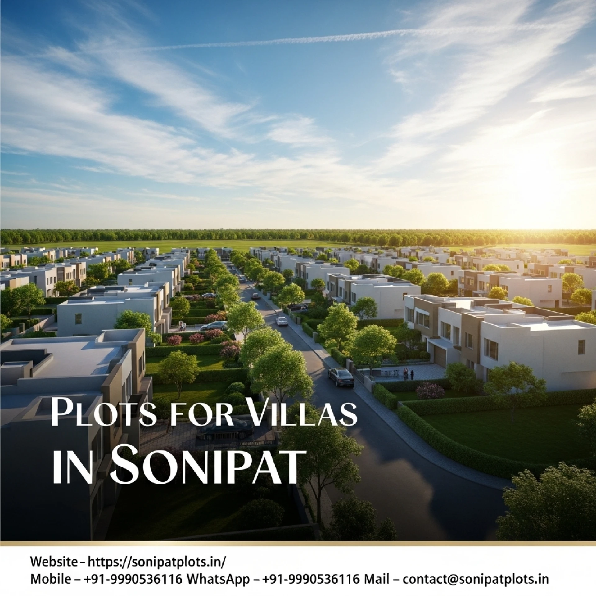 Plots for Villas in Sonipat with High Returns | Sonipat Plots