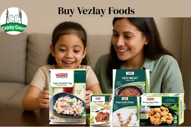 Vezlay Foods at Catchy Court — Your Online Destination for Plant-Based Delights