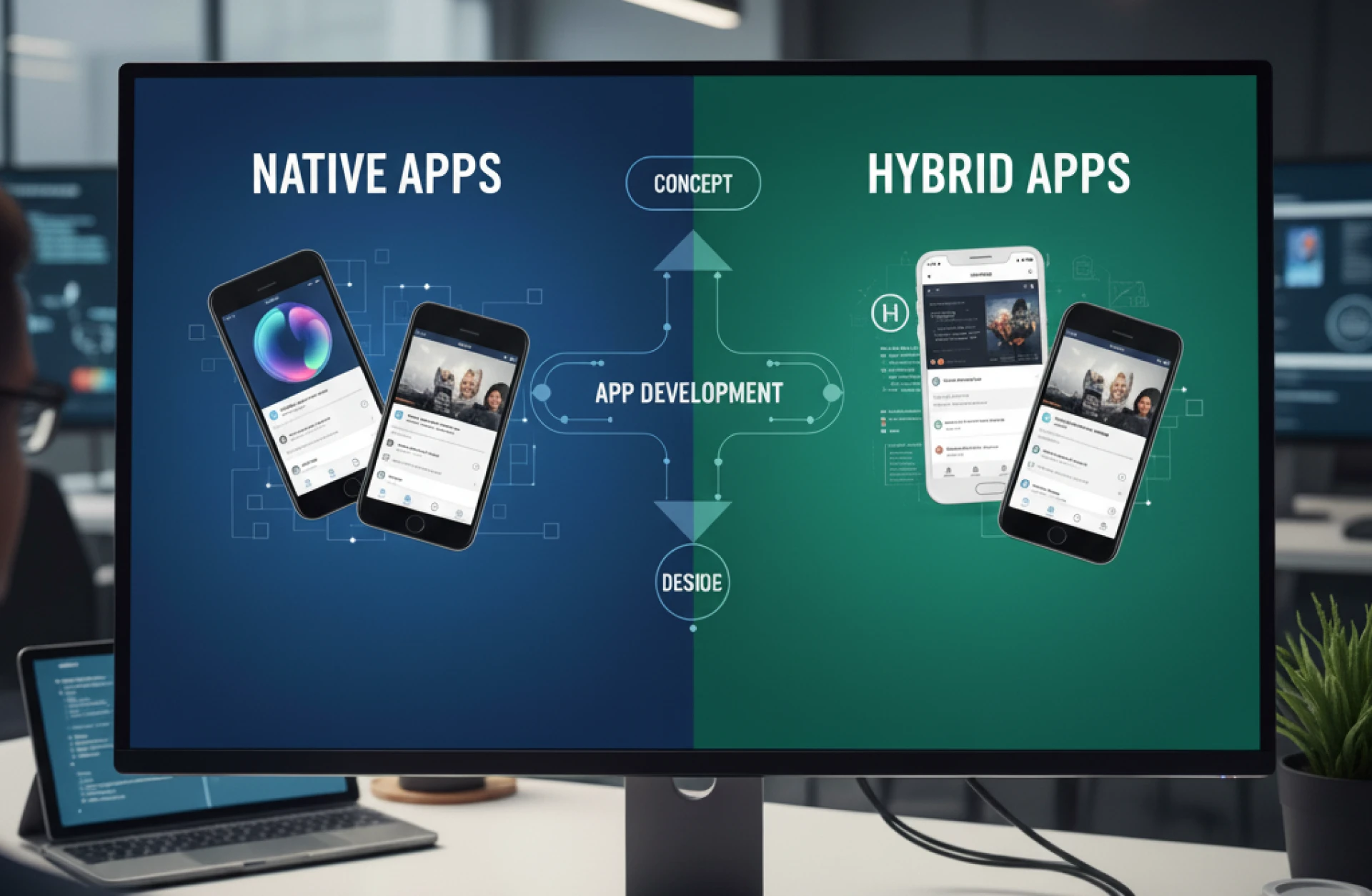 Native vs. Hybrid Apps: Which is Right for Your Business?