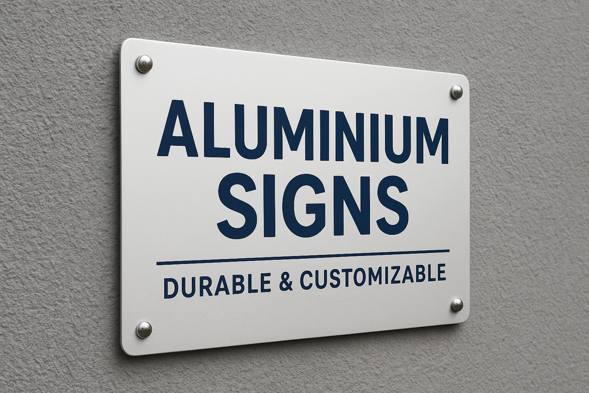 Why Aluminium Signs Are the Go-To Choice for Australian Businesses
