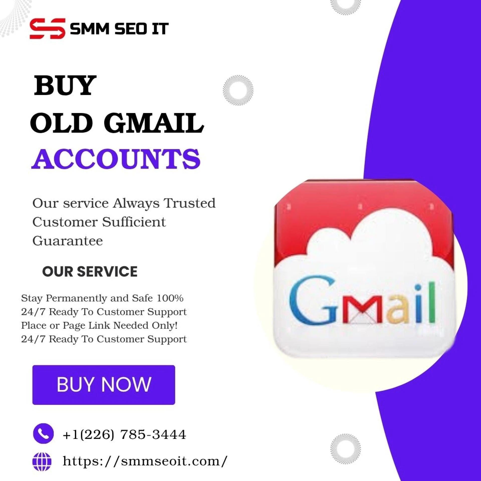 Buy Old Gmail Accounts - Get Instant Access to Trusted & Affordable Accounts | SMMSEOIT