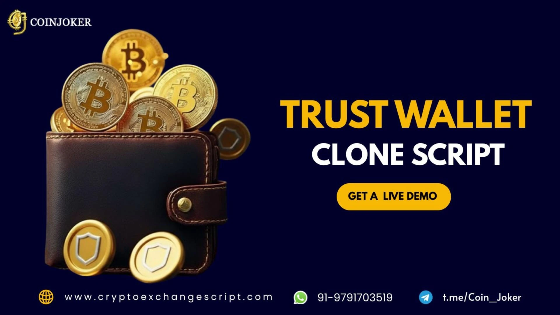 Launch Your Own Trust Wallet Clone Script