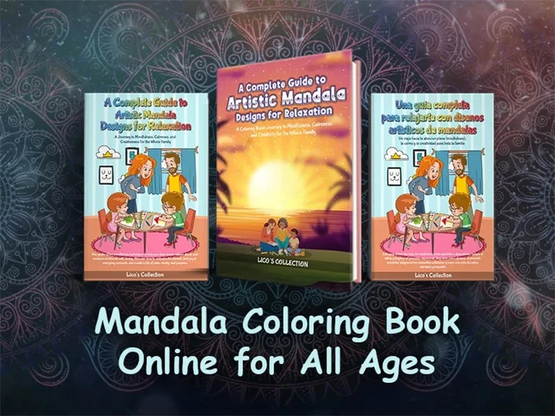 Exploring Creativity with a Mandala Coloring Book Online for All Ages