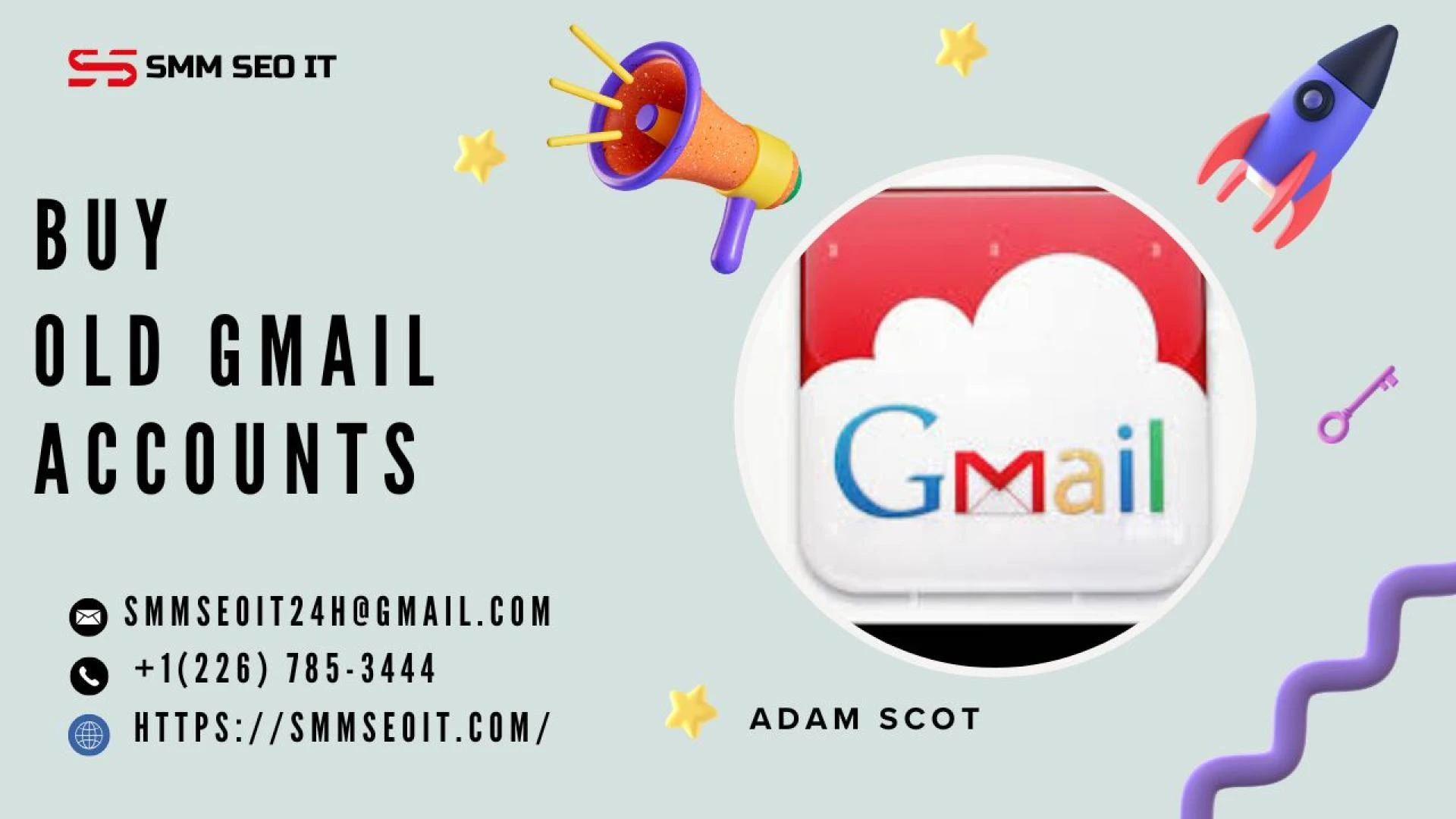 Buy Old Gmail Accounts - Verified, Reliable & Affordable | smmseoit