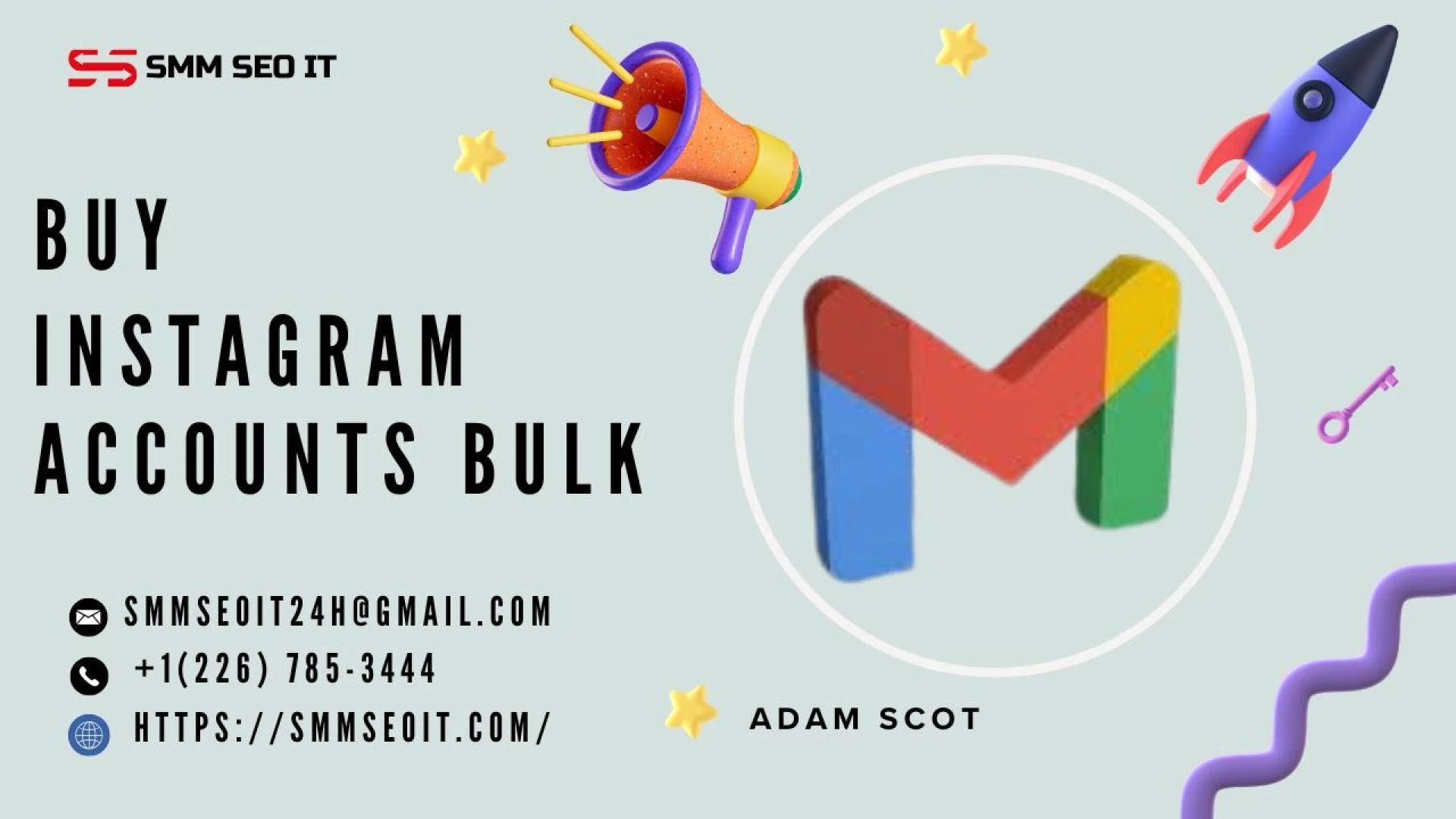 Buy Instagram Accounts Bulk - Grow Your Online Presence with smmseoit