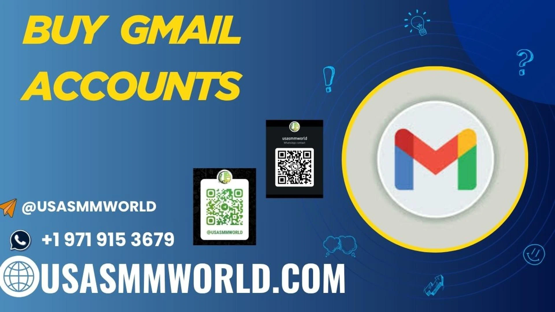 Buy Gmail Accounts & Secure Email for Personal or Business