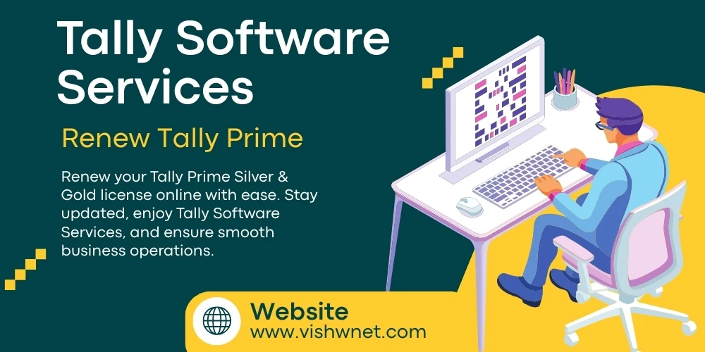 Buy or Renew Tally Software Services (TSS) Online with Vishwnet India