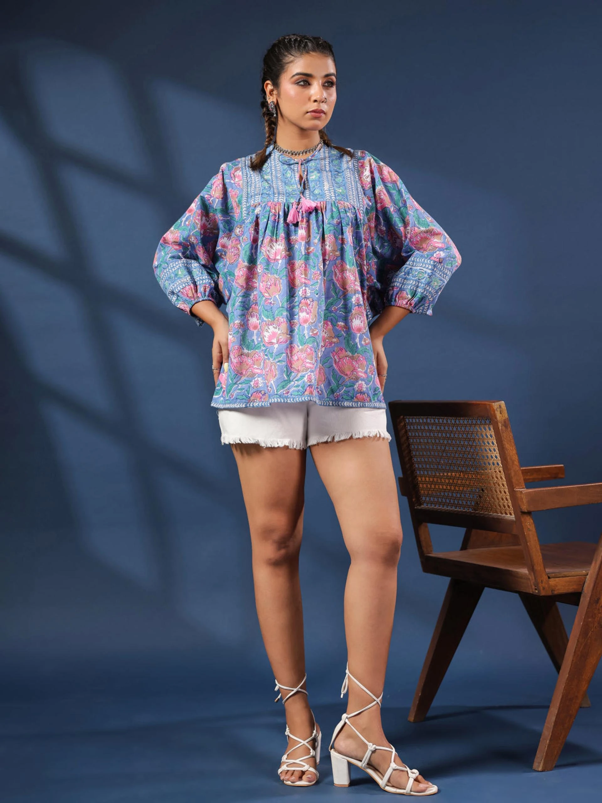 Buy Cotton tops for women that bring charm and comfort together beautifully