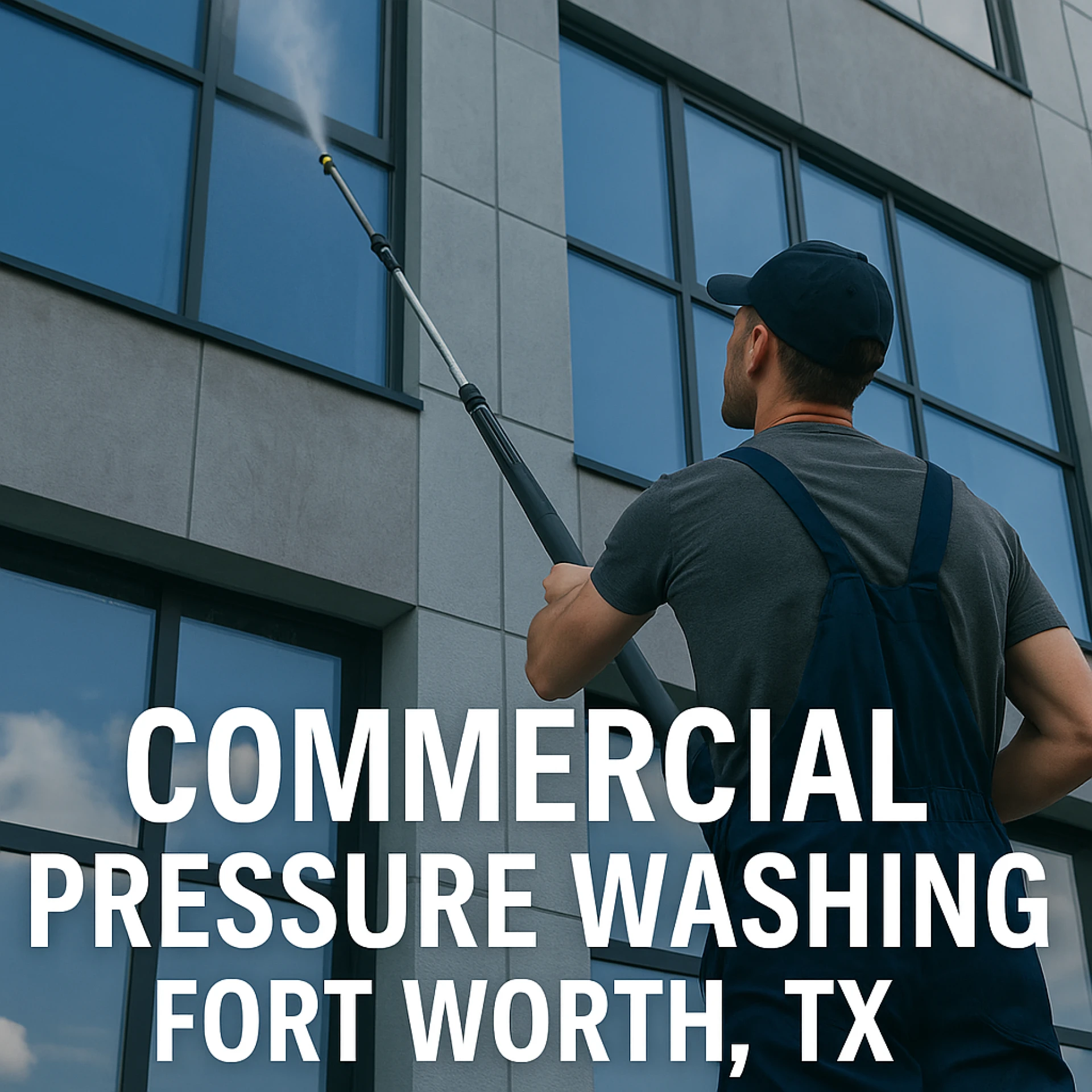 Revitalize Your Business Exterior with Commercial Pressure Washing in Fort Worth, TX