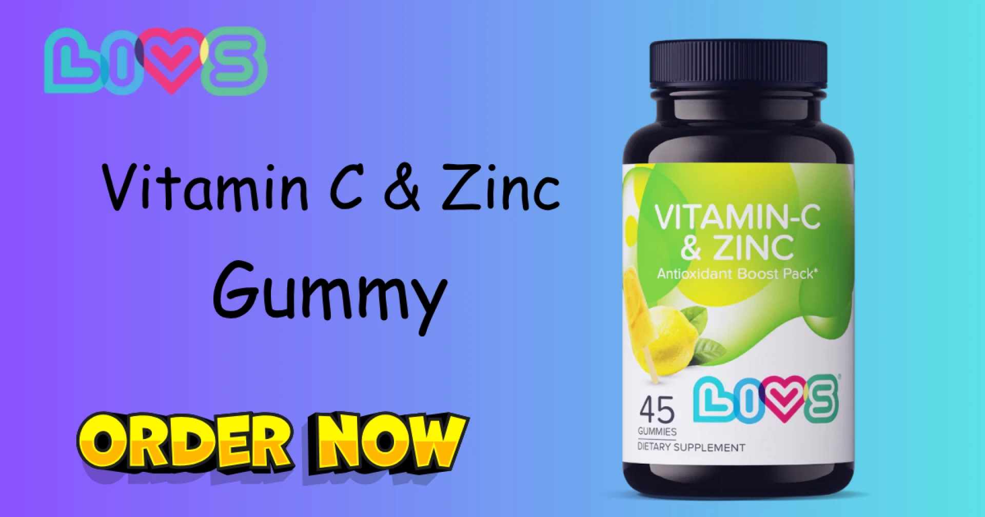 Stay Energized and Strong with Vitamin C D Zinc Gummies from LIVS Gummies