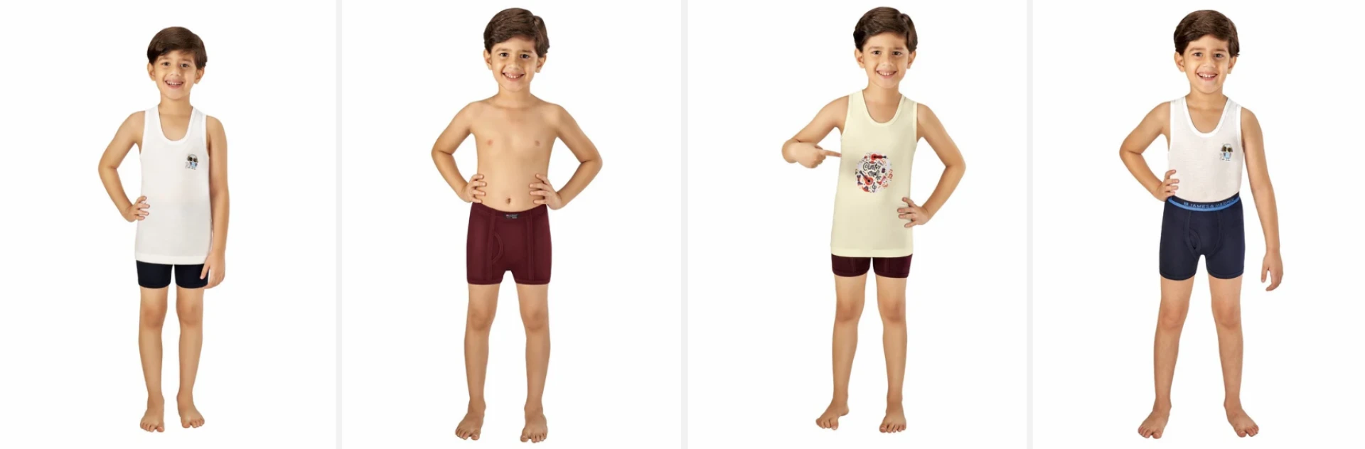 Buy the Most Comfortable Innerwear for Kids | James & Harper
