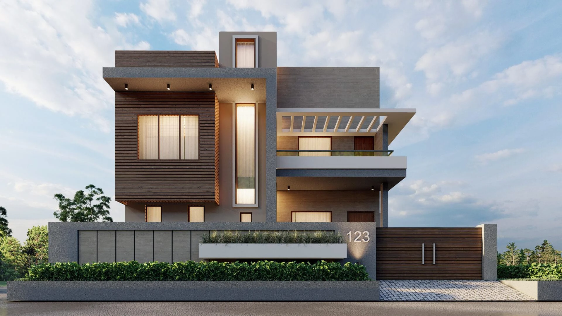 Paramount Structures – Redefining Modern Architecture with Exceptional Exterior Design Services in Bangalore