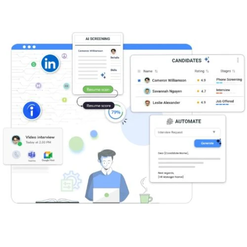 Streamline Your Recruitment with Application Tracking System Software by SmoothHiring