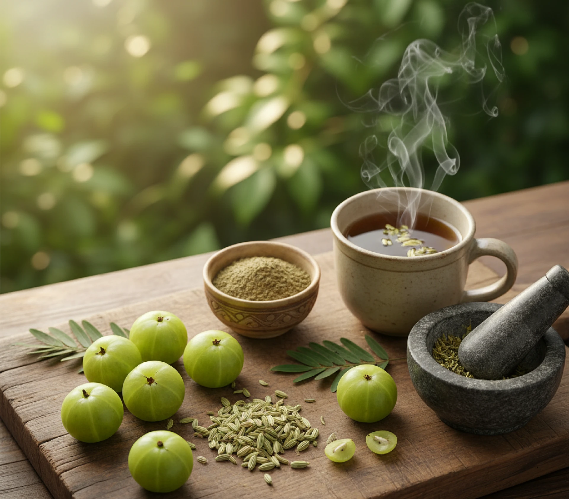 The Role of Amla and Saunf in Reducing Inflammation Associated with Autoimmune Thyroiditis