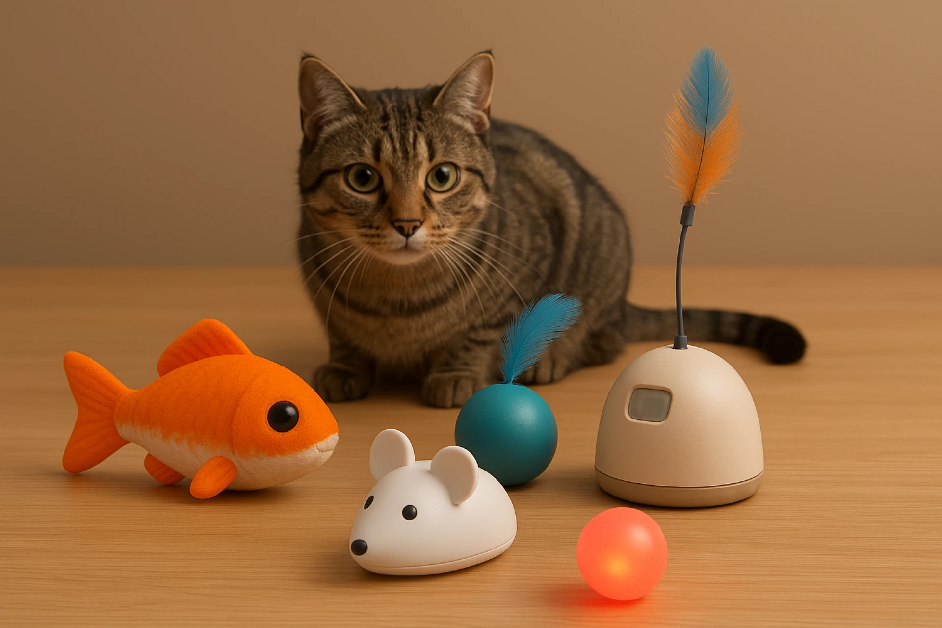 How Electronic Cat Toys Can Reduce Separation Anxiety