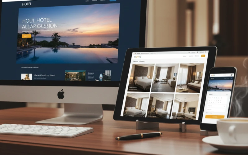 How Professional Web Design Can Drive Hotel Bookings