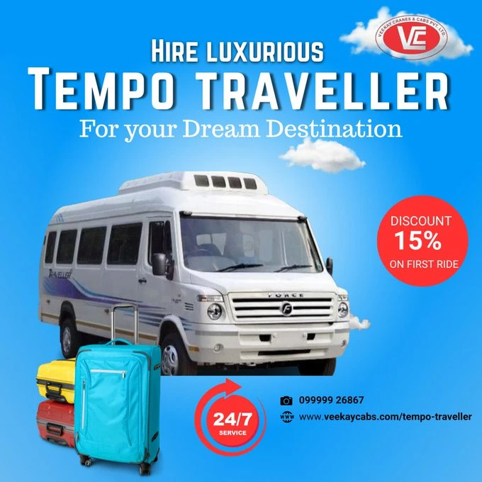 Tempo Traveller Price in Ghaziabad