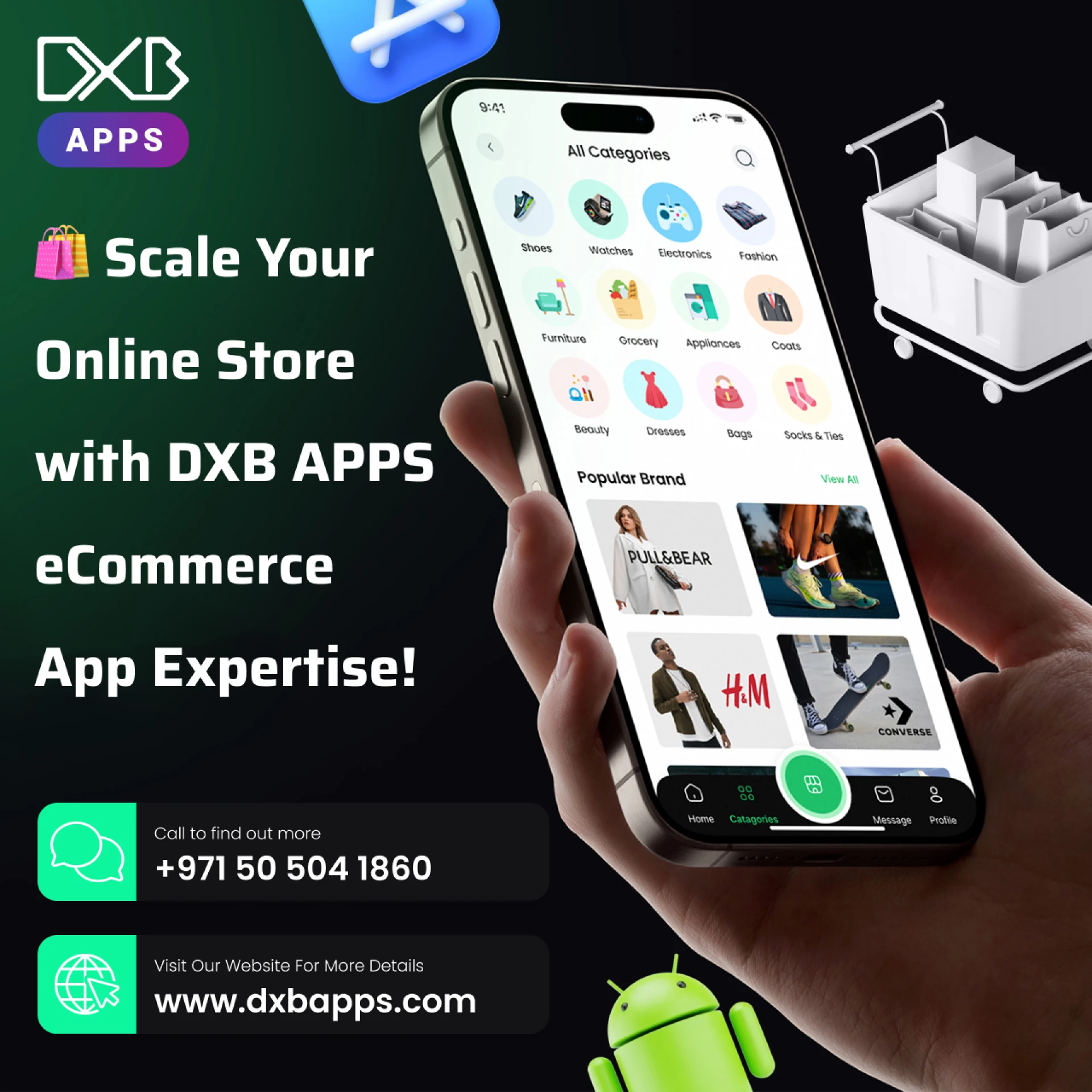 DXB APPS is a top mobile application development Abu Dhabi company