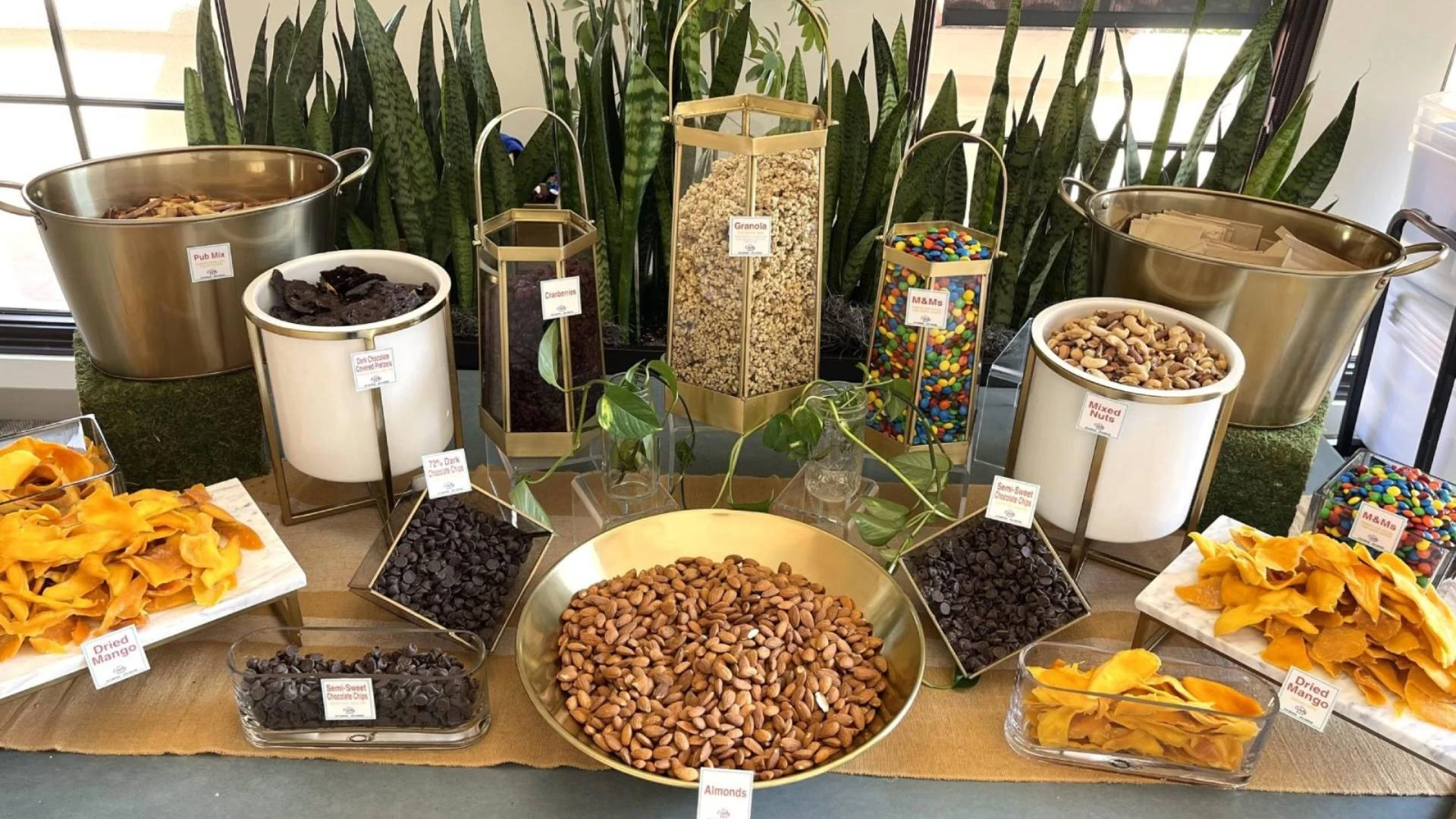 Elevating Office Gatherings: My Experience With a Corporate Events Trail Mix Buffet Bar
