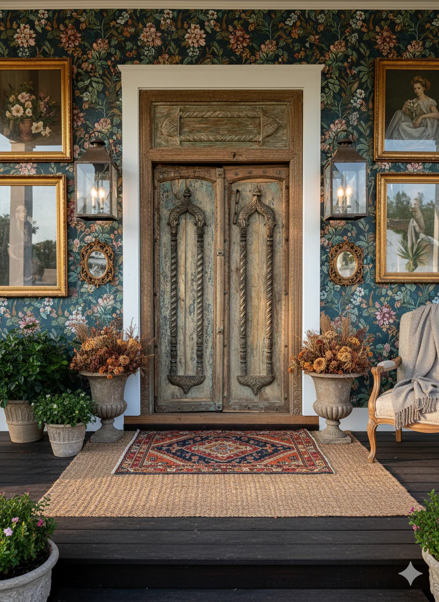 Creating Wholesome Spaces with Vintage Furniture and Antique Carved Doors