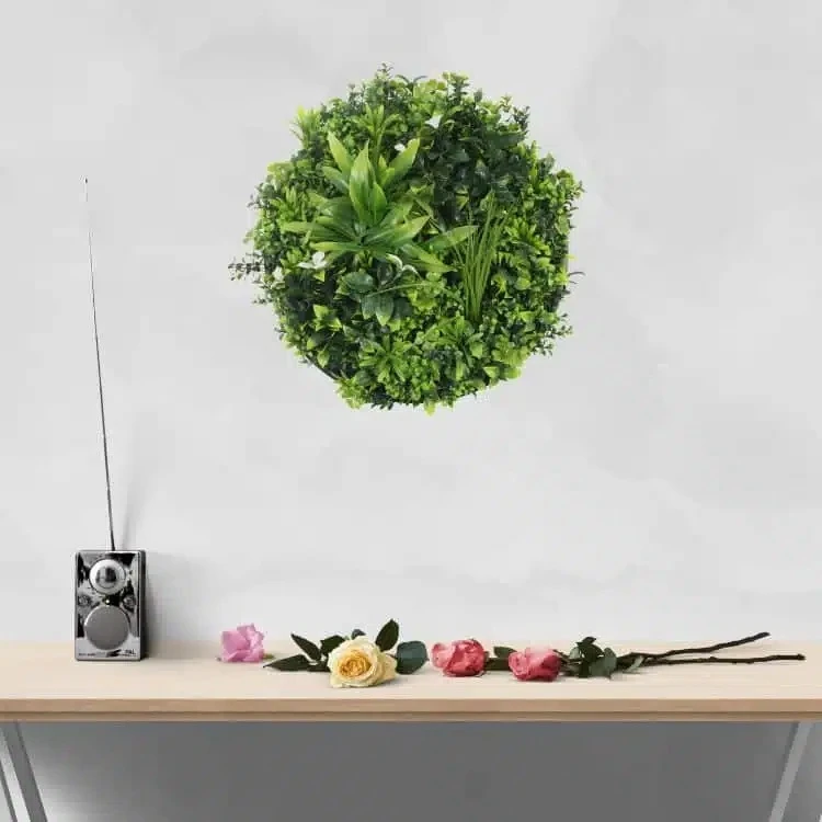 Elevate Your Space with Lush Greenery of Fake Green Wall Plants