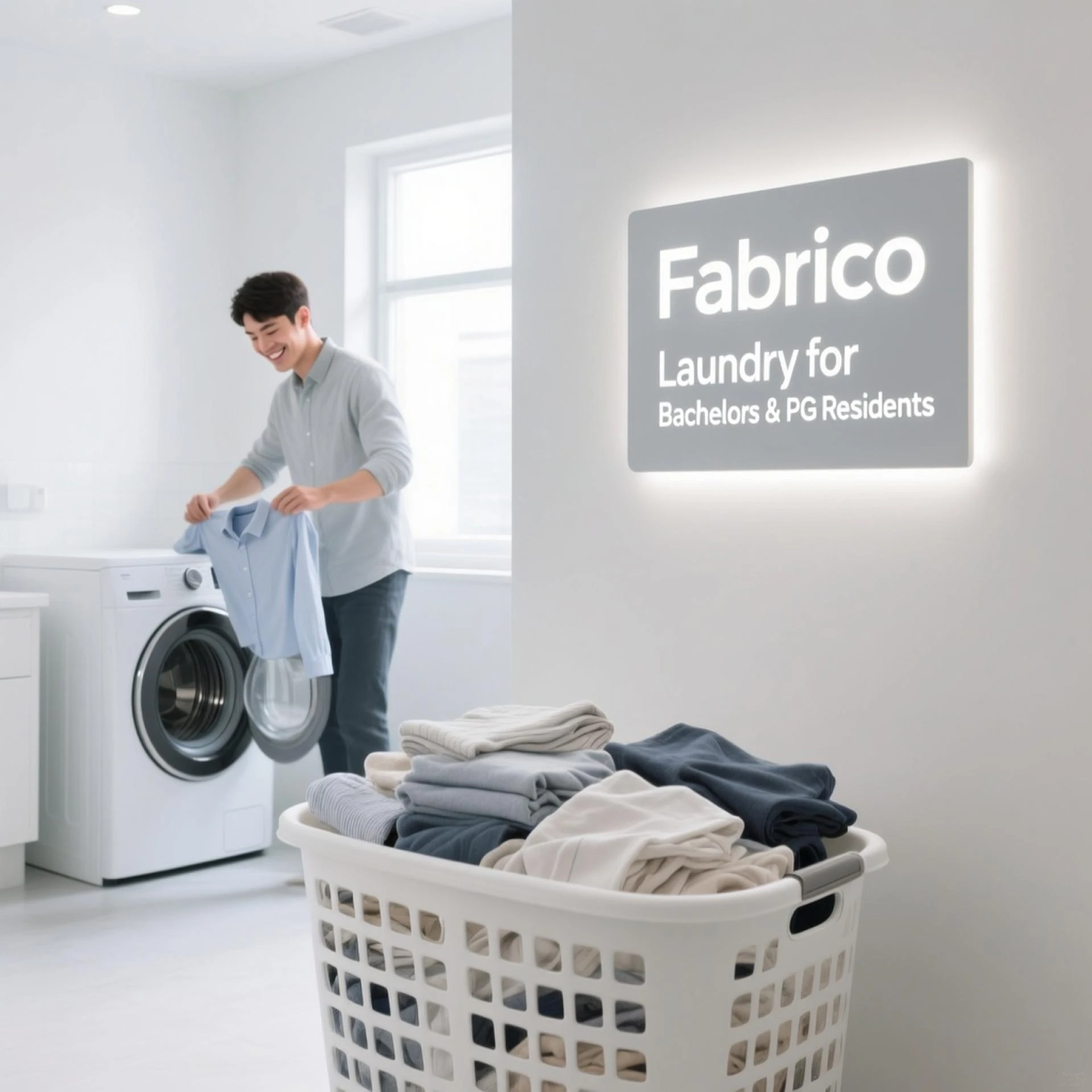 Laundry in Gurgaon for Bachelors & PG Residents: Fabrico Makes It Easy
