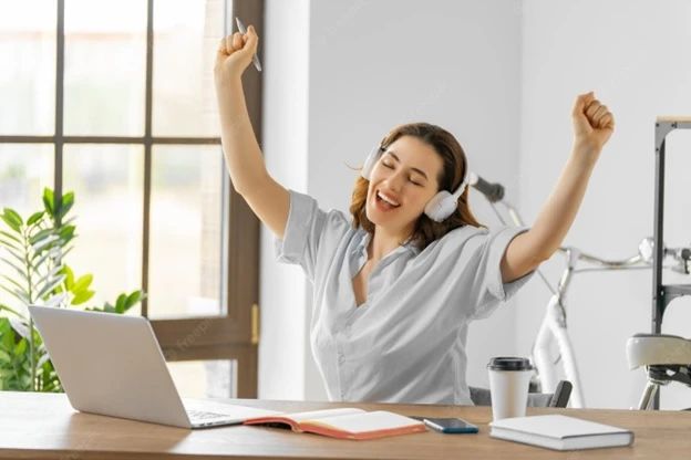 How can students live a healthy lifestyle while studying at home?