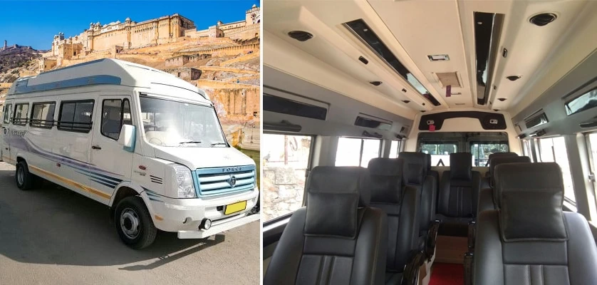 how to hire Tempo Traveller in india