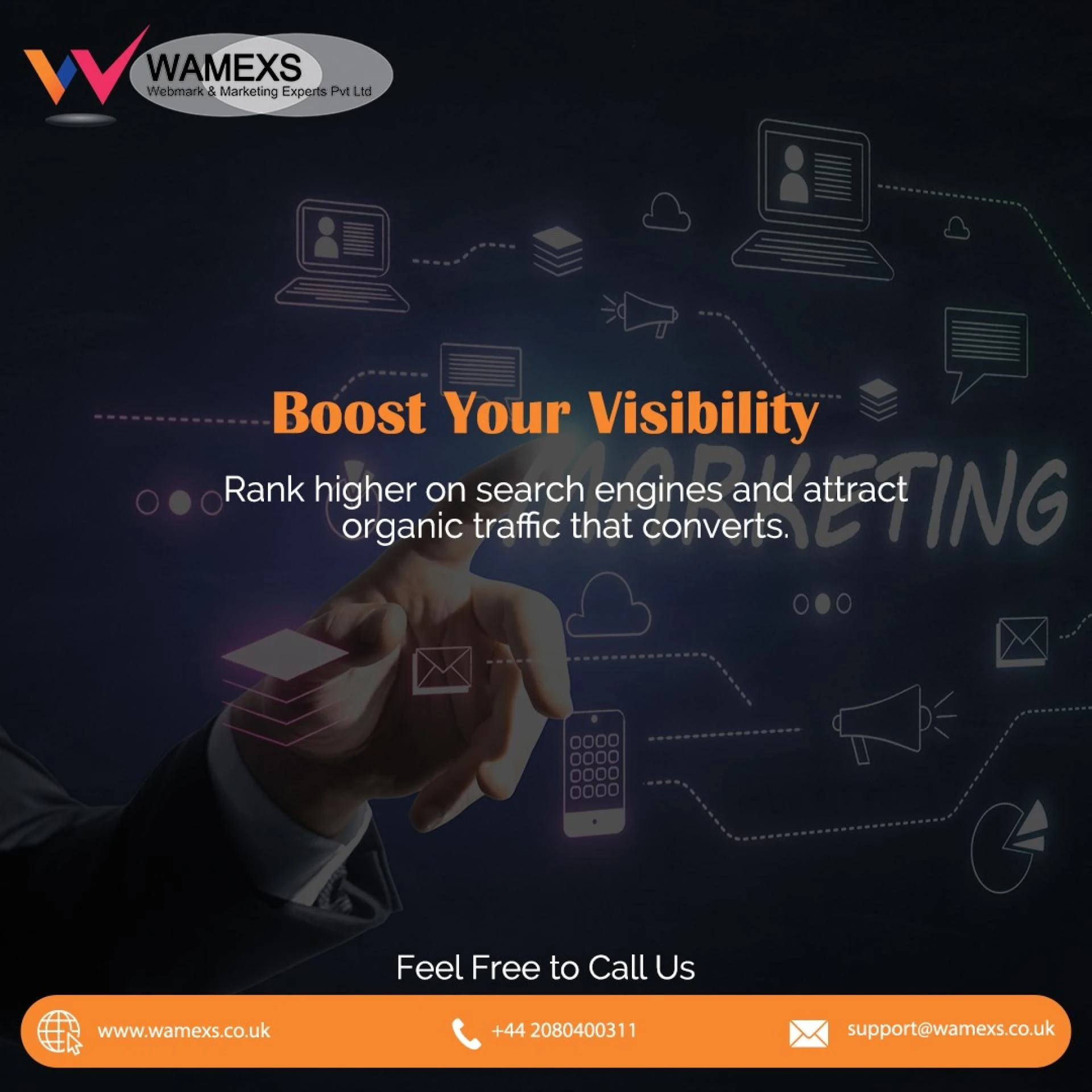 Empower Your Online Presence with Wamexs UK – Best Website Design and Digital Marketing Solutions in London, UK
