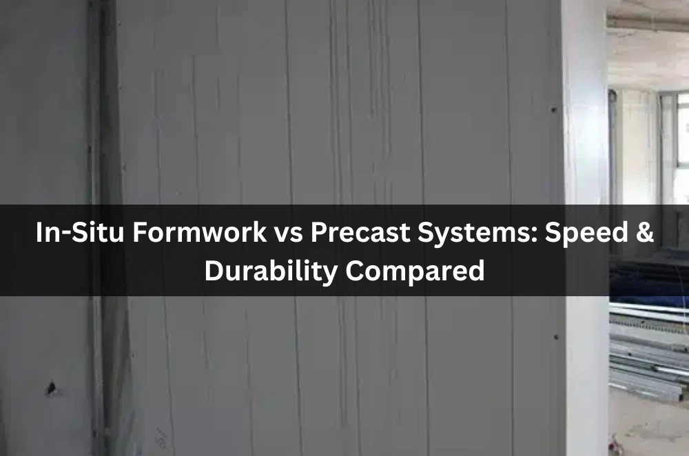 In-Situ Formwork vs Precast Systems: Speed & Durability Compared