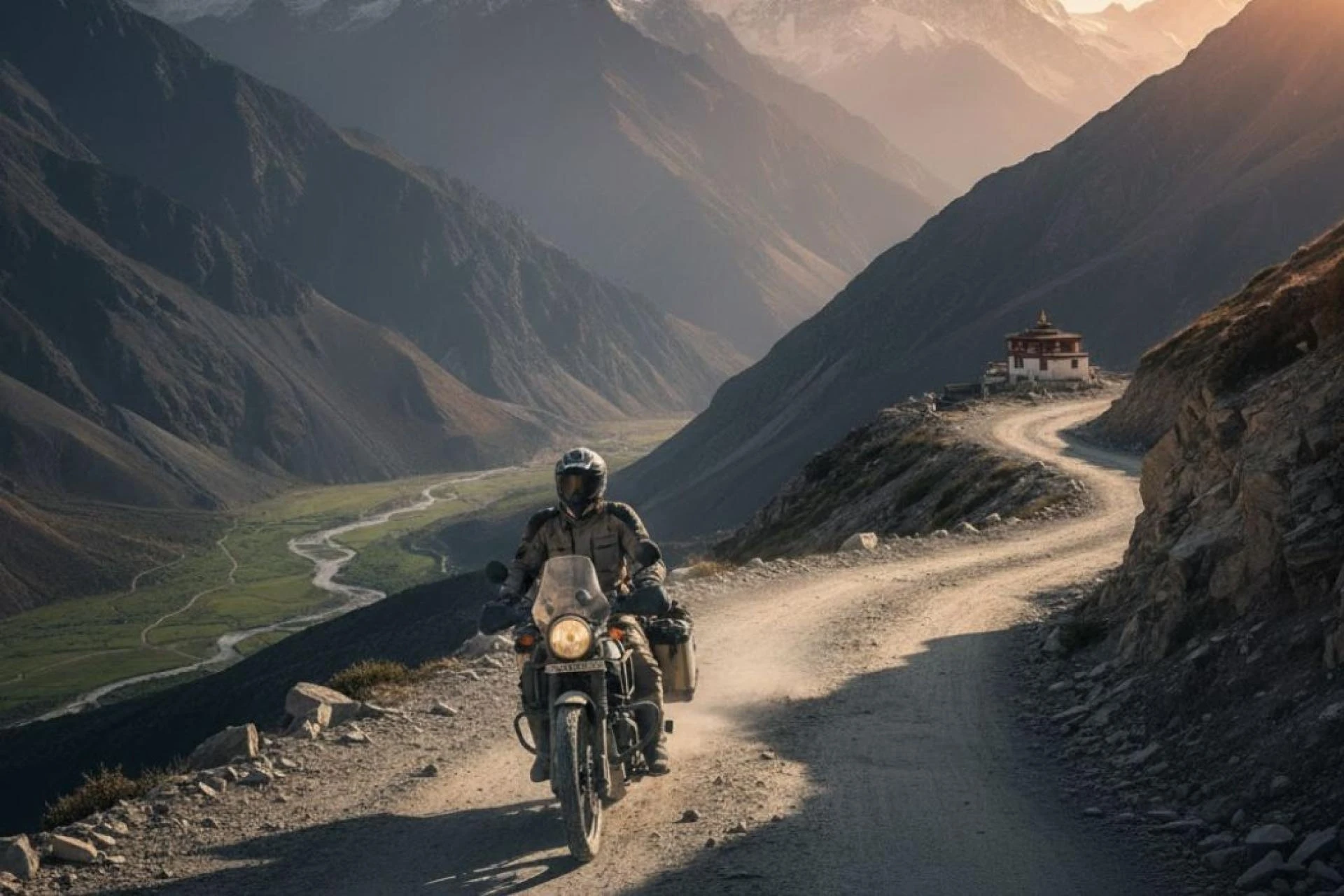 What Secrets Do the Himalayas Reveal on a Motorcycle Tour?