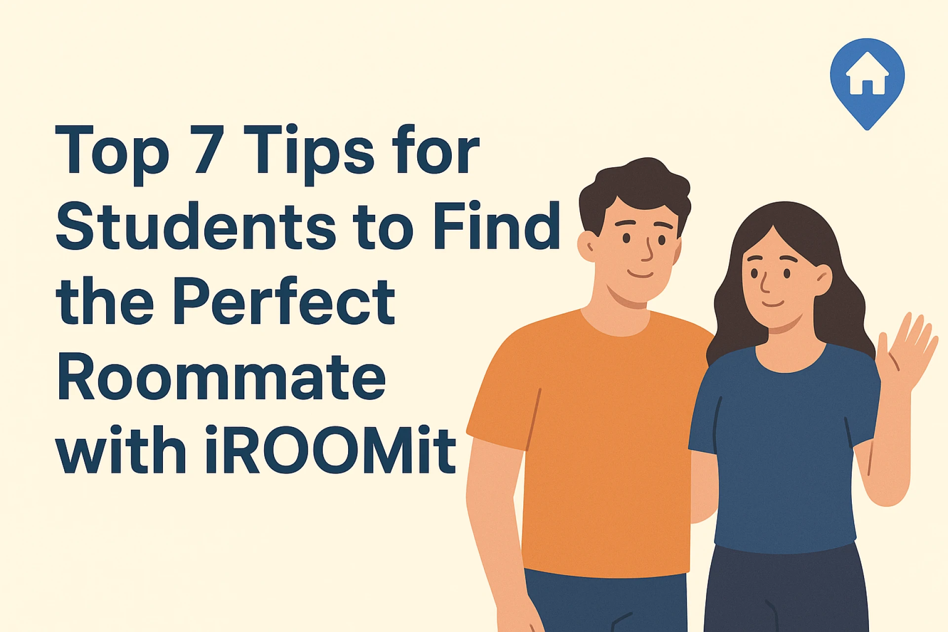 Top 7 Tips for Students to Find the Perfect Roommate with iROOMit