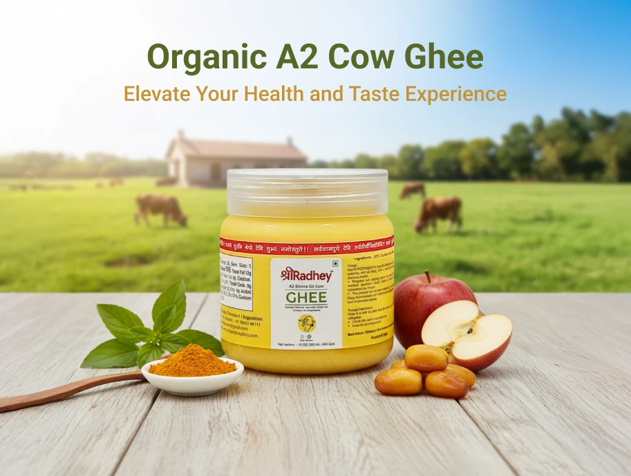 Organic A2 Cow Ghee: The Perfect Blend of Health and Rich Taste