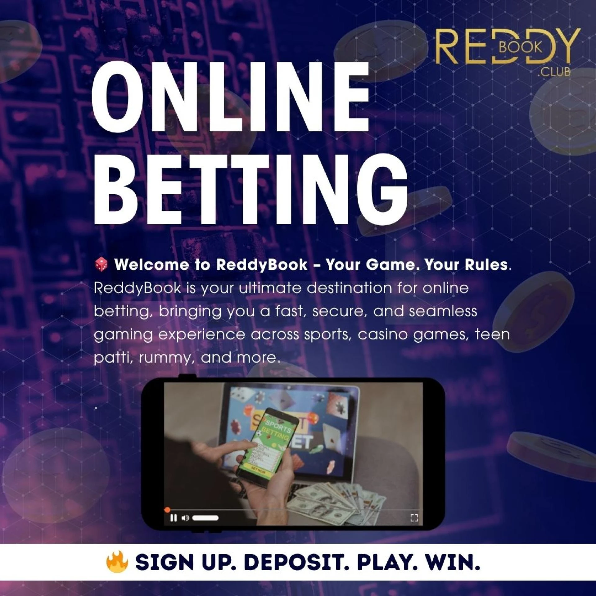 Reddybook: Transforming the Online Gaming and Sports Experience