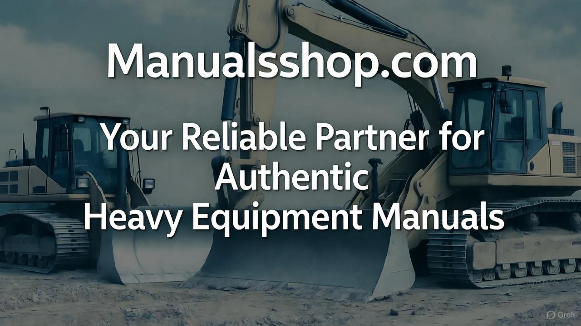 Manualsshop.com – Your Reliable Partner for Authentic Heavy Equipment Manuals
