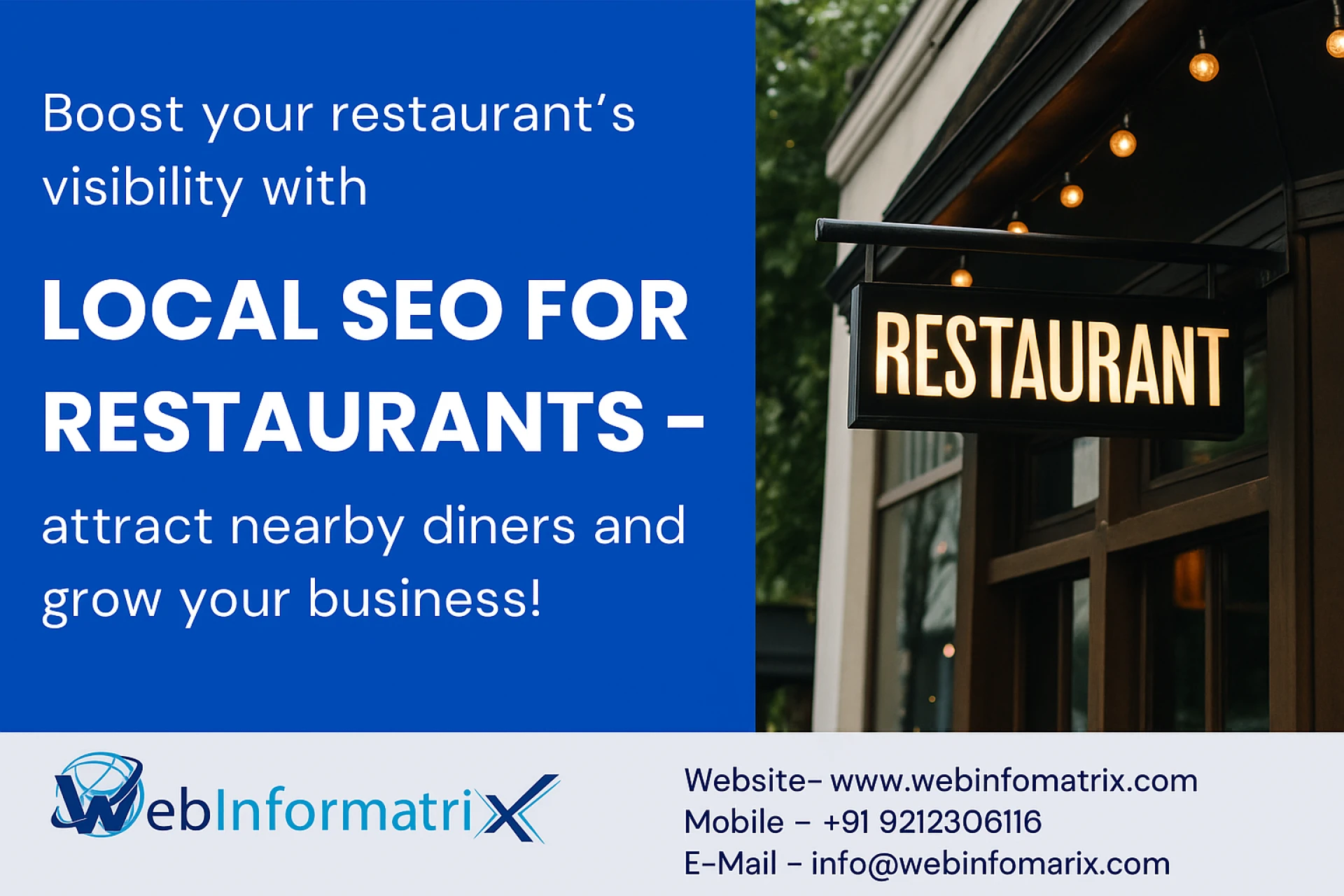 Increase Visibility With Focused Local SEO For Restaurants Plan