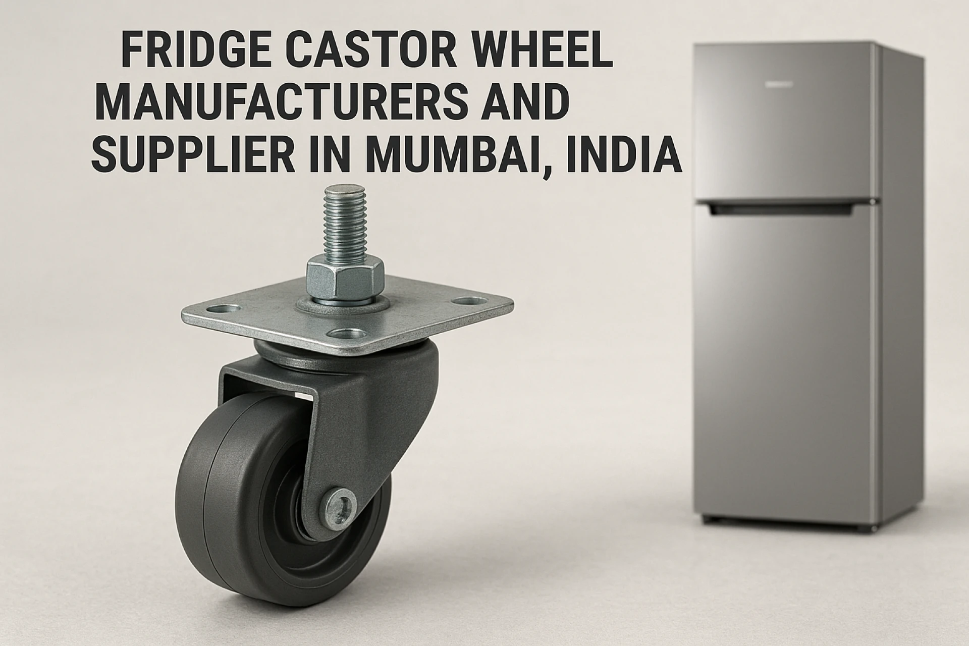 Fridge Castor wheel manufacturers and supplier in mumbai, india