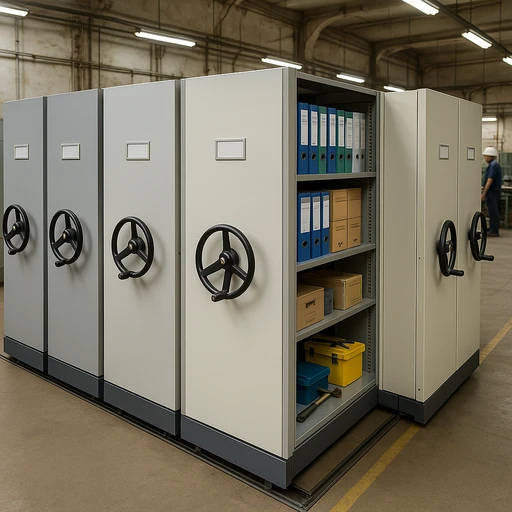 Mobile Compactor Storage System Manufacturer | Palladium Dynamics