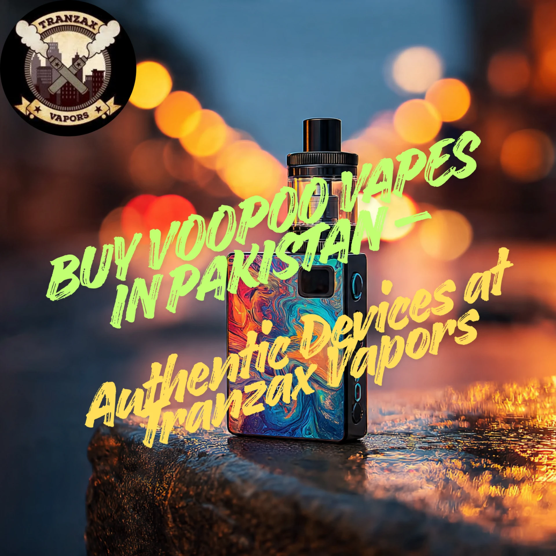 Buy Voopoo Vapes in Pakistan – Authentic Devices at Tranzax Vapors