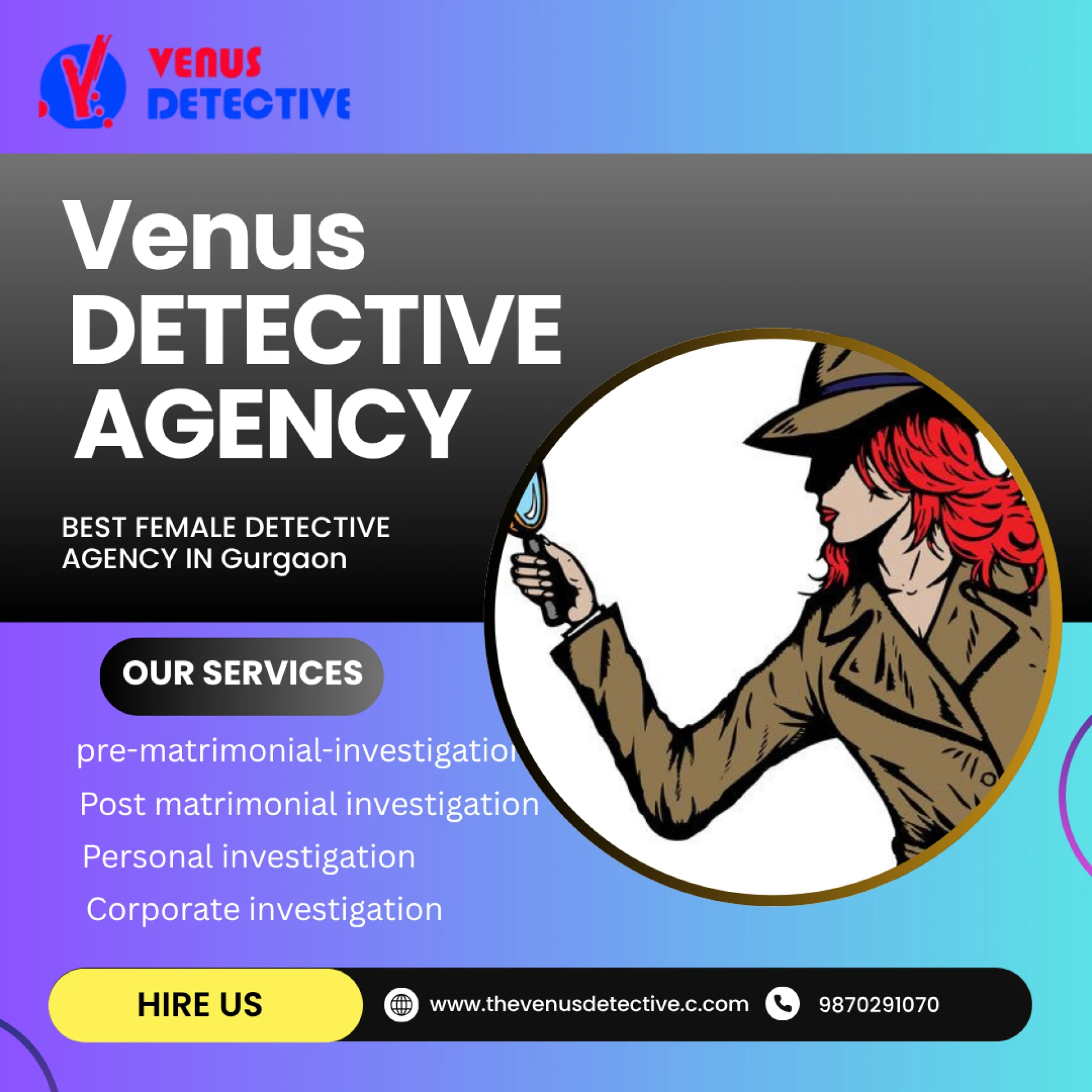 Venus Detective Agency – The Most Trusted Private Detective in Noida for Professional Investigations