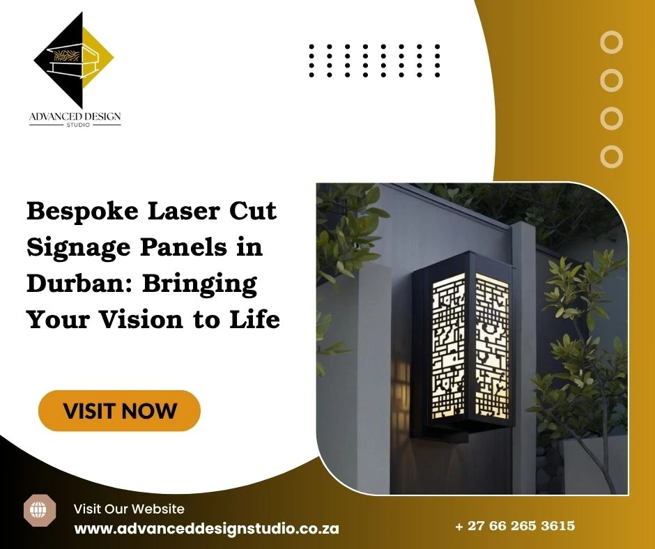 Bespoke Laser Cut Signage Panels in Durban: Bringing Your Vision to Life
